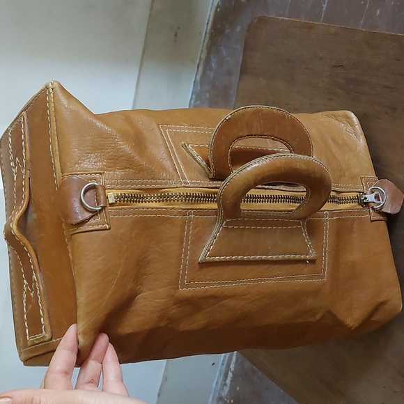 Vintage Suede Leather Carriel Yidi Zipper Camera Bag/Satchel *FINAL PRICE* ♡♡ - Picture 10 of 16